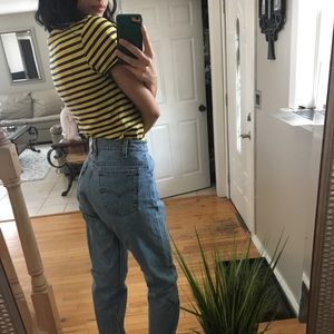 Levi’s 505 Vintage High Waist Jeans